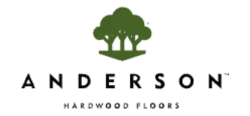 Anderson Cedar-Roof Shingles logo featuring three green trees above company name in black text.