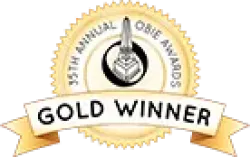 Obie Awards Gold Winner badge