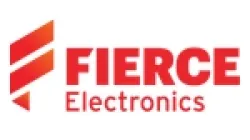 Fierce Electronics logo with bold red text and a stylized F icon on white background