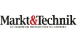 Logo of Markt&Technik featuring black text and a red ampersand on a white background.