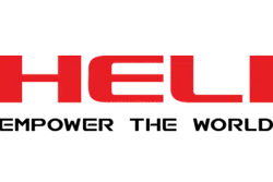 Red HELI logo with bold, modern lettering on a transparent background