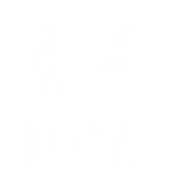 White IAQA logo with wave-like lines inside a circle on a black background