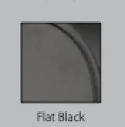 a black and white photo of a black circle with a white circle in the middle