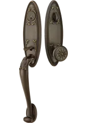 a pair of antique kitchen knifes