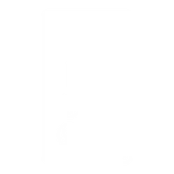 Smartphone screen showing a telemedicine app with doctor icon, medicine, and call options in white outline.