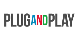 Plug and Play logo with colored letters A, N, D in blue, red, and green respectively against gray text.