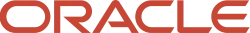 a red and black logo