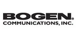 Bogen Communications, Inc. logo with bold black text on white background