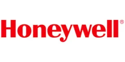 Honeywell logo in bold red letters on a white background representing the multinational conglomerate.