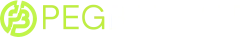 PegBreaker logo with stylized initials PB in green and black text on a transparent background.