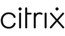 Citrix company logo with stylized black text on a white background