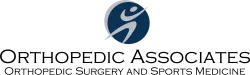 Logo featuring a dynamic figure in blue and white, symbolizing health and vitality.
