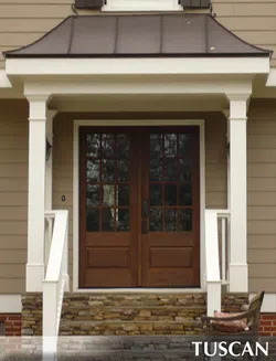 a door on a house