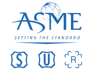 ASME logo with globe icon and tagline Setting the Standard in blue with certification marks S, U, and R below.