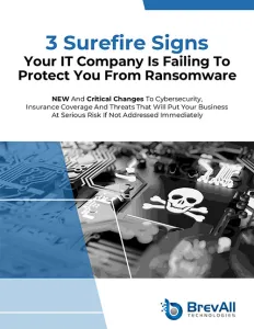 Informative graphic on IT security and ransomware protection strategies.