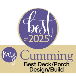 Best of 2025 award badge for My Cumming Best Deck and Porch Design and Build services