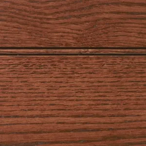 Cordovan Stain with Brown Glaze on Red Oak