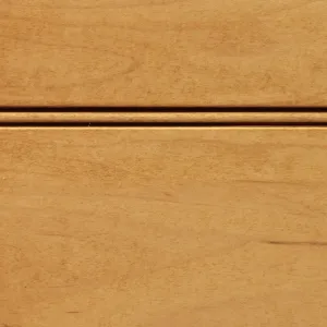 Nutmeg Stain with Brown Glaze on Hard Maple