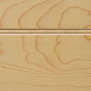 Natural with White Glaze on Hard Maple