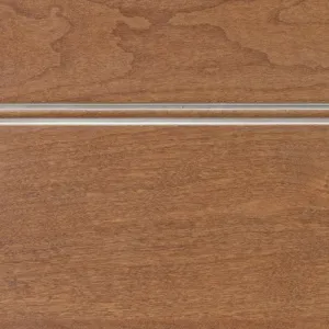 Harvest Gold Stain with White Glaze on Cherry