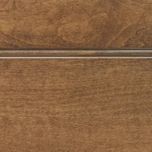 Colonial Stain with Pewter Glaze on Hard Maple