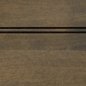Driftwood Stain with Sable Glaze on Hard Maple