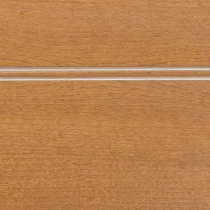 Ginger Stain with White Glaze on Cherry