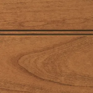 Harvest Gold Stain with Brown Glaze on Cherry