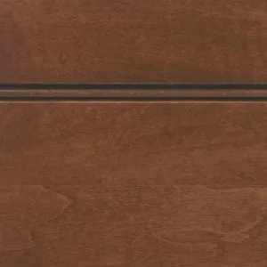 Cordovan Stain with Sable Glaze on Hard Maple