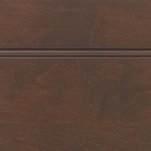 Bordeaux Stain with Sable Glaze on Hard Maple