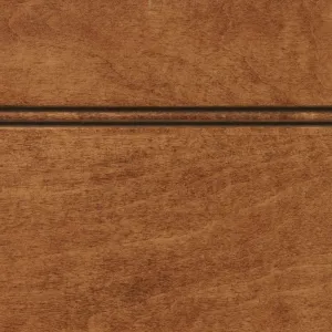 Honey Stain with Brown Glaze on Hard Maple