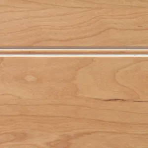 Natural with White Glaze on Cherry