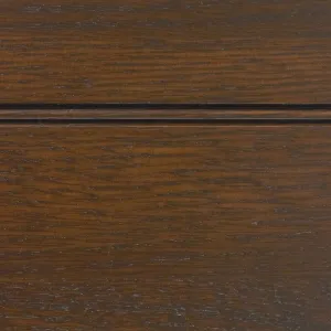 Bordeaux Stain with Sable Glaze on Red Oak