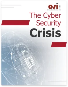 Cover of Cyber Security Crises Report