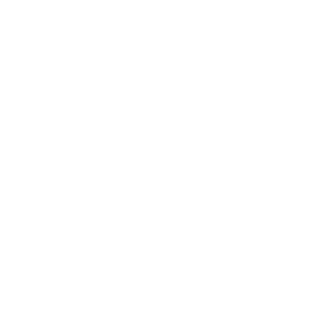 White handshake icon inside a circle symbolizing agreement or partnership on black background