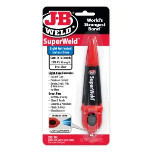 J-B Weld® Superweld™ Light Activated Instant Glue