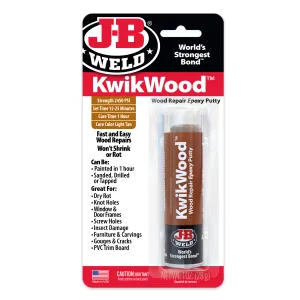 J-B Weld KwikWood Epoxy Putty Stick - 1 oz