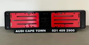 Front License Plate Holder from Audi Cape Town