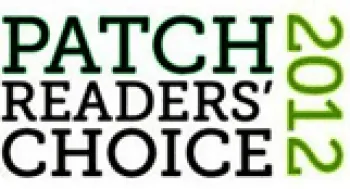 Patch Readers' Choice 2012 logo with green and black text on white background.
