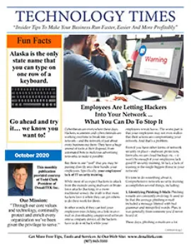 a newspaper article with a man and woman sitting at a desk