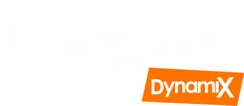 Evolve Dynamix logo with black text on white background and orange banner highlighting Dynamix
