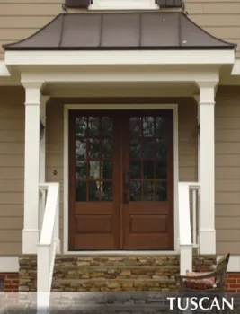 a door on a house