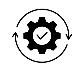 Diamond-shaped black silhouette with a smaller diamond and intersecting lines inside on white background