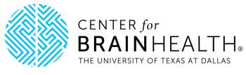 Blue circular maze design with vertical line and black text spelling BrainStation on white background