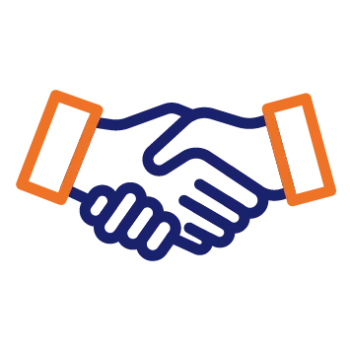 shaking hands logo