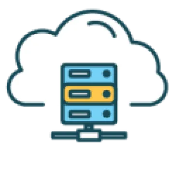 cloud and computer icon
