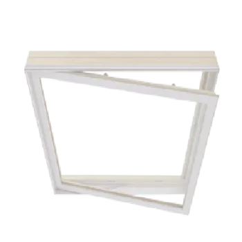 a white casement window
