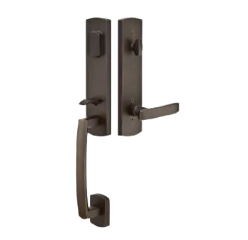 Exterior door hardware at North Georgia Replacement Windows