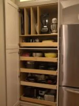 an open refrigerator