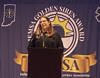 Kraft named Indiana EMS Association’s Leader of the Year